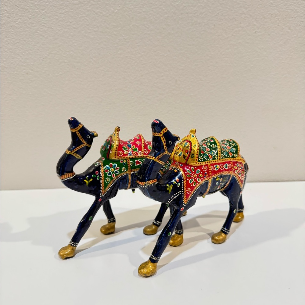Colorful Decorative Camel Figurines